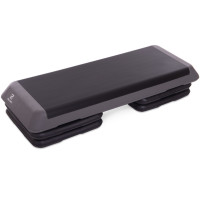 Степ-платформа Zelart 110x41x20см чорний-сірий FI-6772 FI-6772