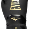 Рукавиці боксерські Everlast ELITE 2 BOXING GLOVES чорний, золотий Уні 16 унцій P00003273