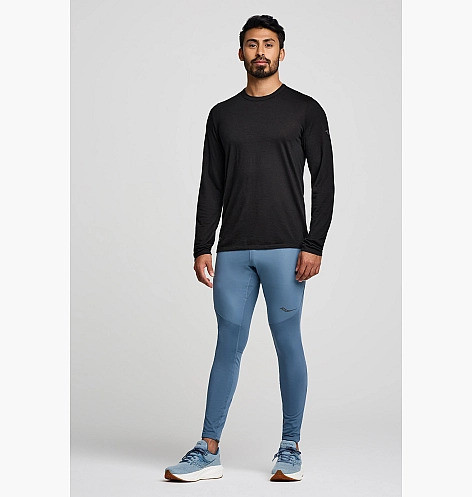Футболка Saucony PEREGRINE MERINO LONG SLEEVE SAM800362-BK