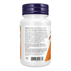 Капсули Now Foods Probiotic-10™ 25 Billion - 100 vcaps 2023-10-2491
