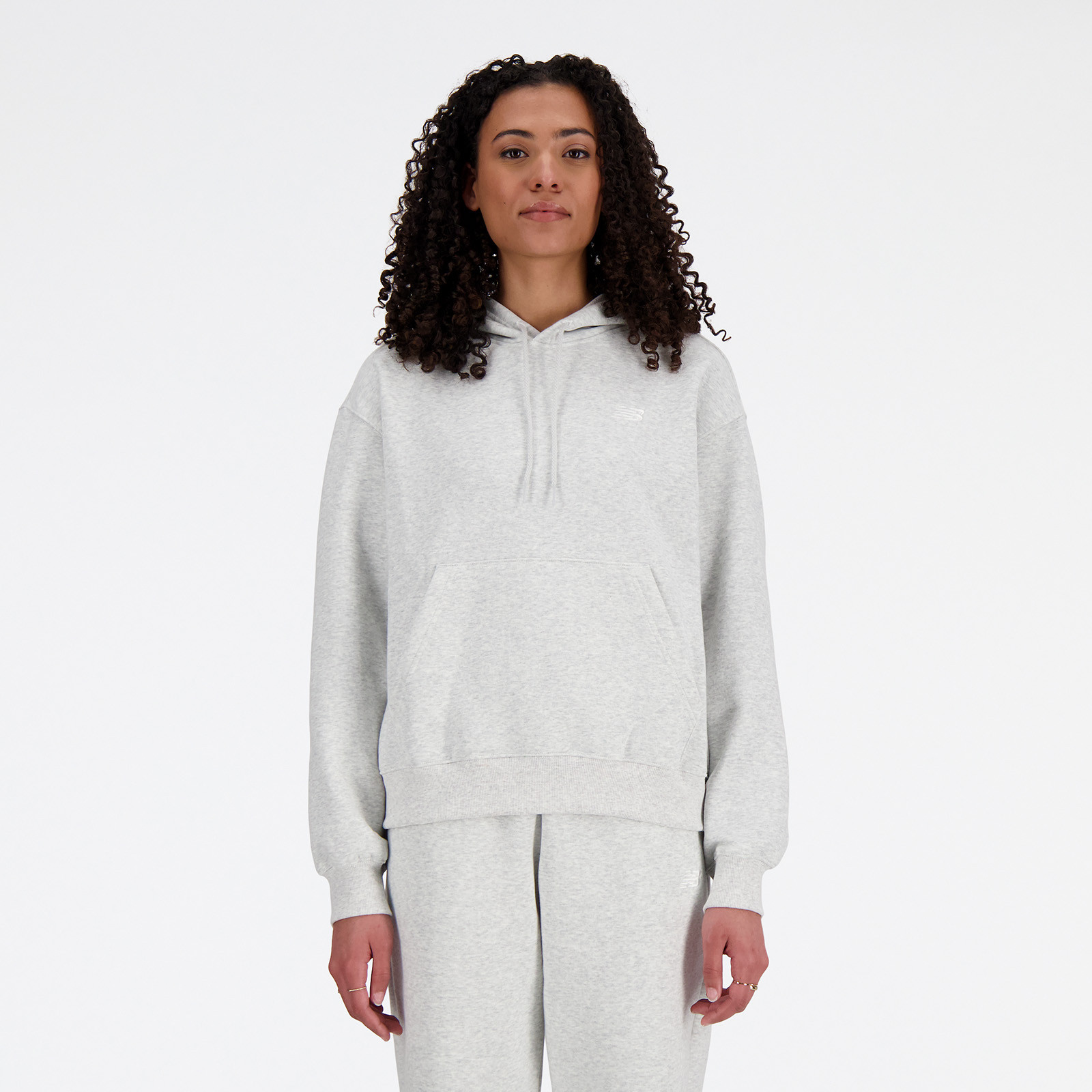 Кофта жіночий New Balance Sport Essentials Fleece Grey WT41510AHH L WT41510AHH