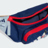 Сумка на пояс Adidas LK DY MM BUMBAG 2L синій, сірий, червоний Діт 6х28х13 см JG5800