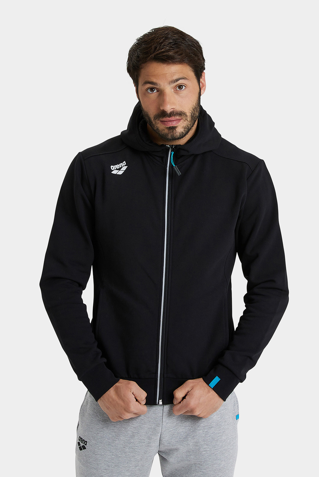 Кофта Arena TEAM HOODED JACKET PANEL 004906-500