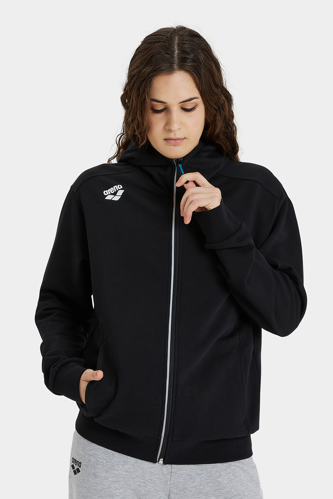 Кофта Arena TEAM HOODED JACKET PANEL 004906-500