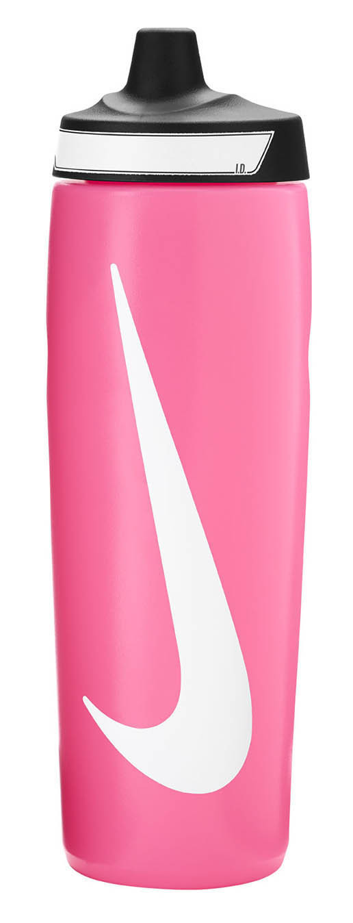 Пляшка Nike REFUEL BOTTLE 24 OZ рожевий, чорний, білий Уні 709 мл N.100.7666.634.24