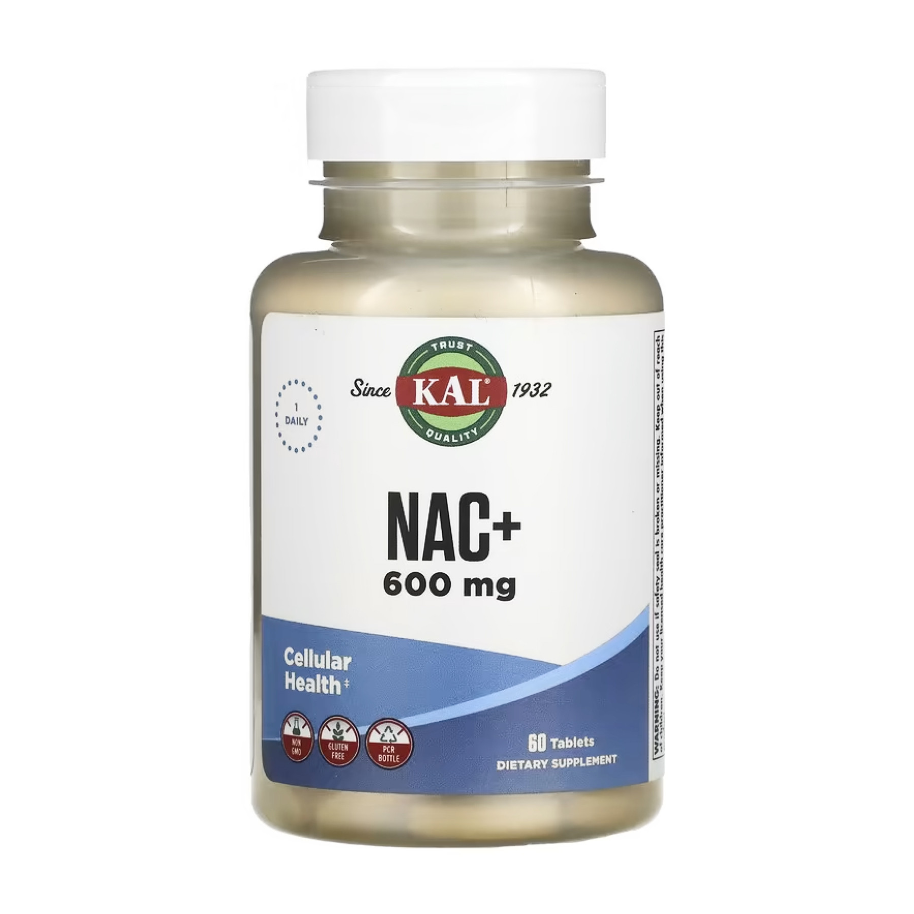 Таблетки KAL NAC+ 600mg - 60 tabs 2023-10-4414