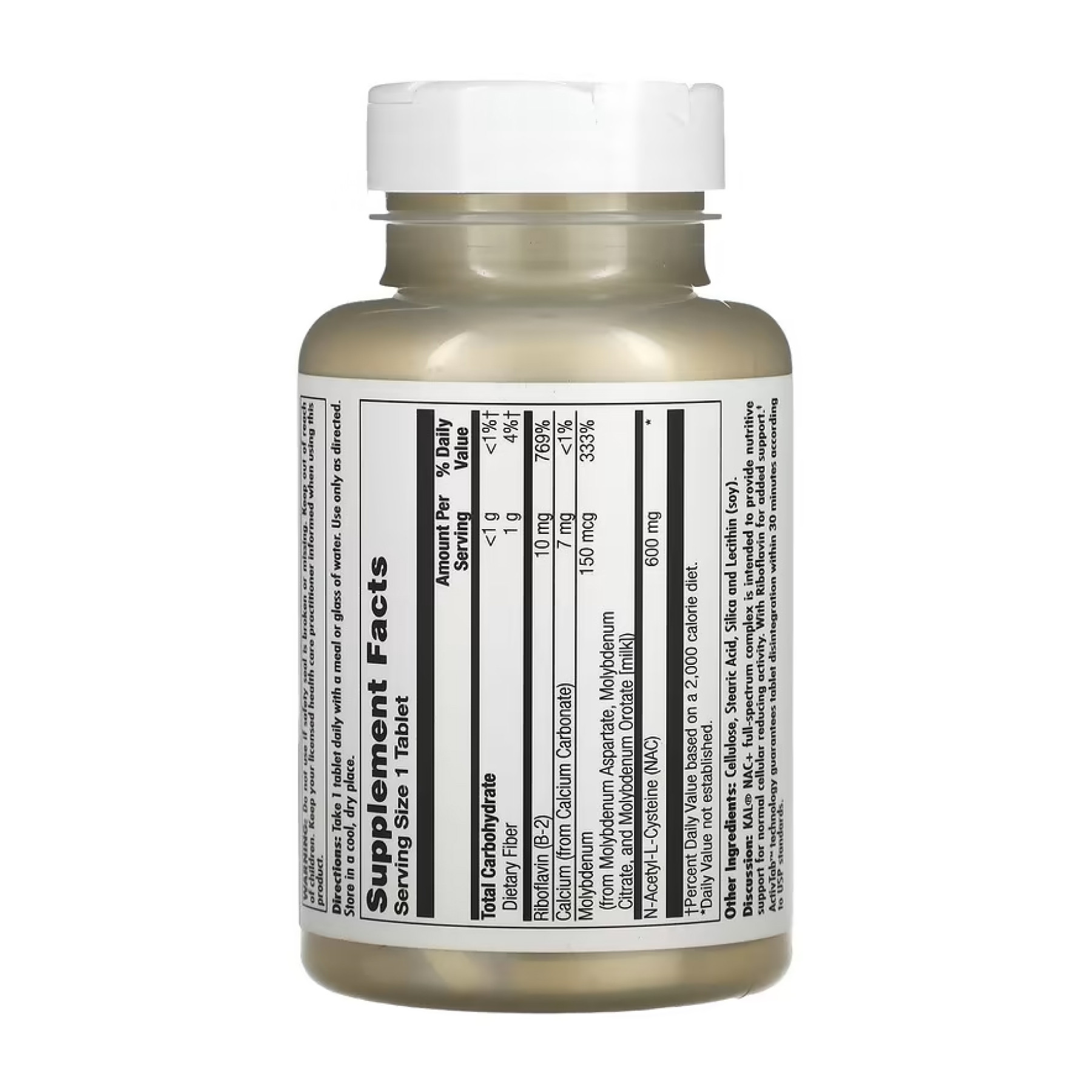 Таблетки KAL NAC+ 600mg - 60 tabs 2023-10-4414