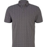 Поло basic polo with contrast 1024053XX1229487 Tom Tailor L Сірий 1024053XX1229487