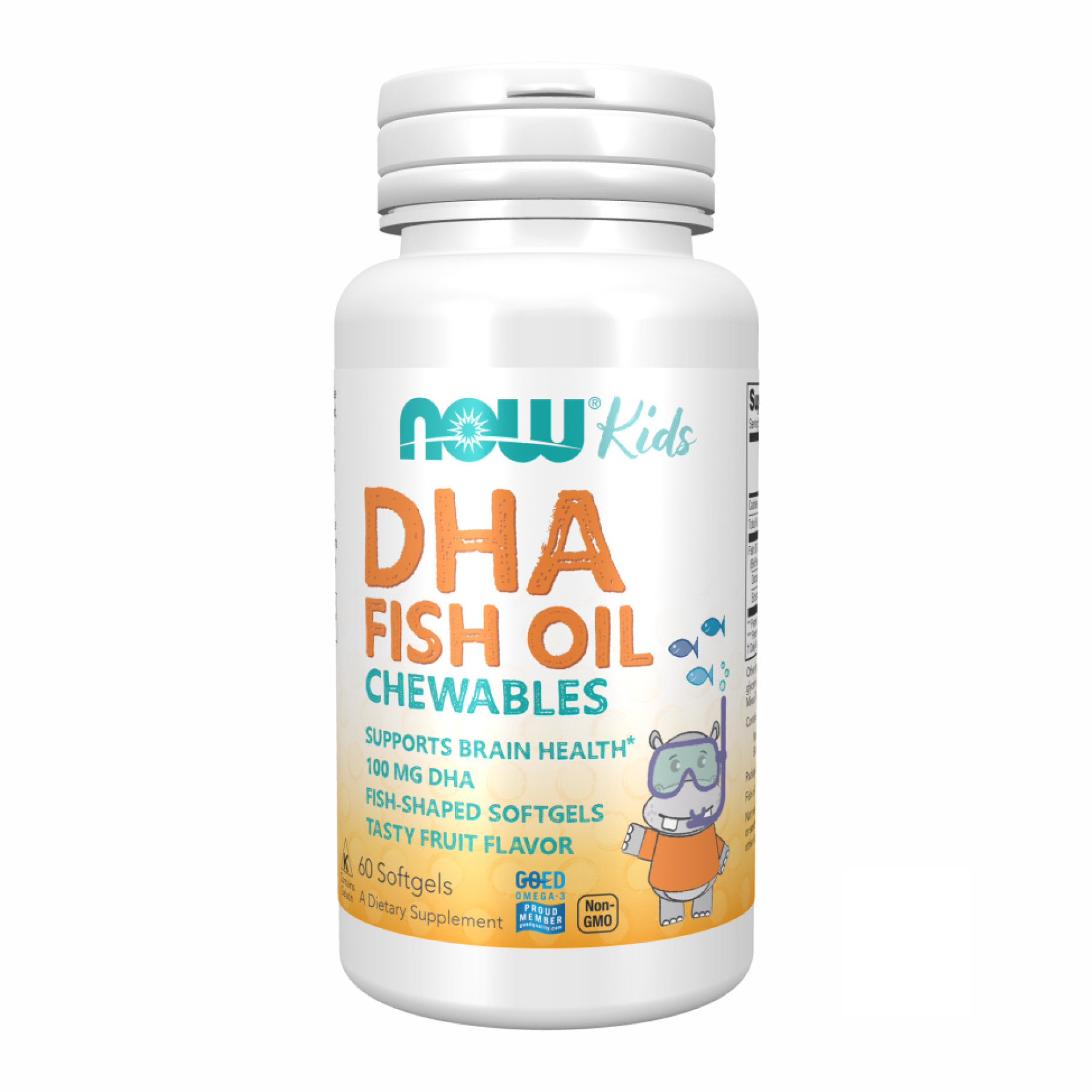Софт гелеві капсули DHA 100mg Chewable - 60 sgels 2022-10-0049