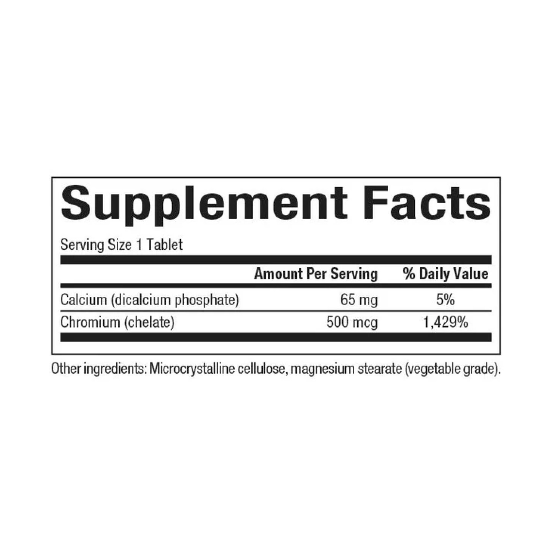 Таблетки Natural Factors Chromium GTF Chelate 500mcg - 90 tabs 2023-10-3817