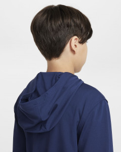 Толстовка підліткова K NSW CLUB+ POLY FZ HOODIE FZ4906-410