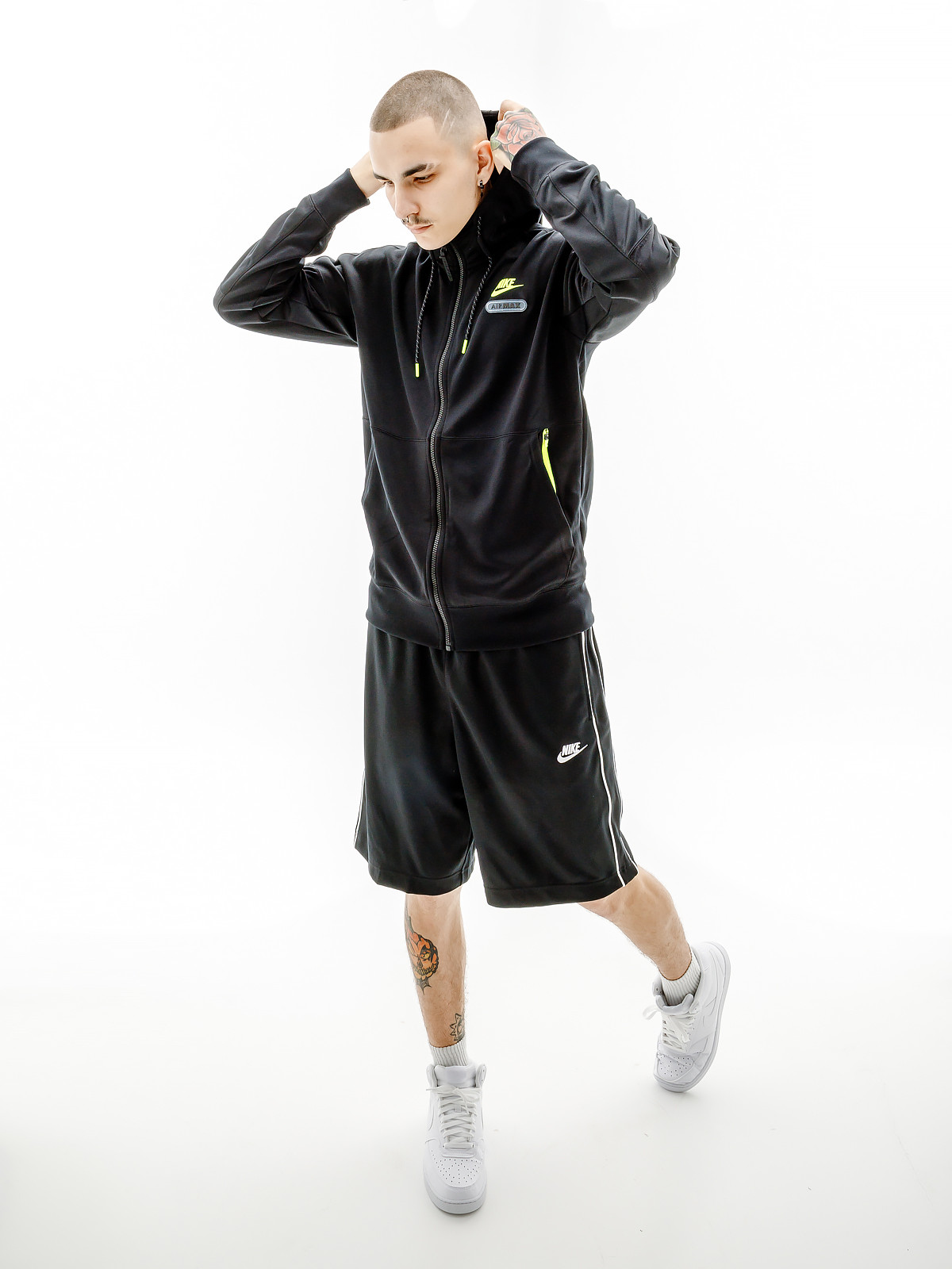 Кофта Nike M NSW AIR MAX PK FZ HOODIE FB1435-010