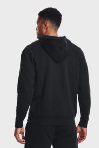 Худі UA Essential Fleece FZ Hood 1373881-001 Under Armour M Чорний 1373881-001
