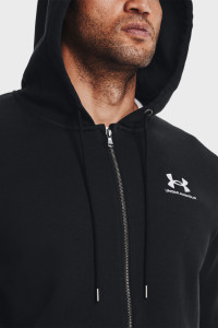 Худі UA Essential Fleece FZ Hood 1373881-001 Under Armour M Чорний 1373881-001
