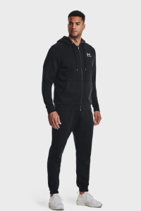 Худі UA Essential Fleece FZ Hood 1373881-001 Under Armour M Чорний 1373881-001