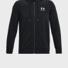 Худі UA Essential Fleece FZ Hood 1373881-001 Under Armour M Чорний 1373881-001