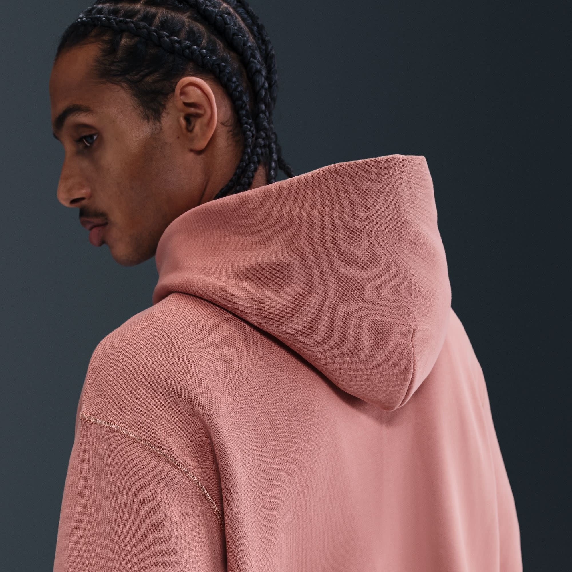 Худі чоловіче Nike Sb Flc Po Peach FV7351-618