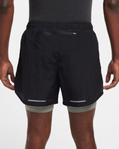 Шорти чоловічі Nike Stride Running Division 5 Dri-Fit Water-Repellent 2-In-1 Running Shorts Black FZ1135-010