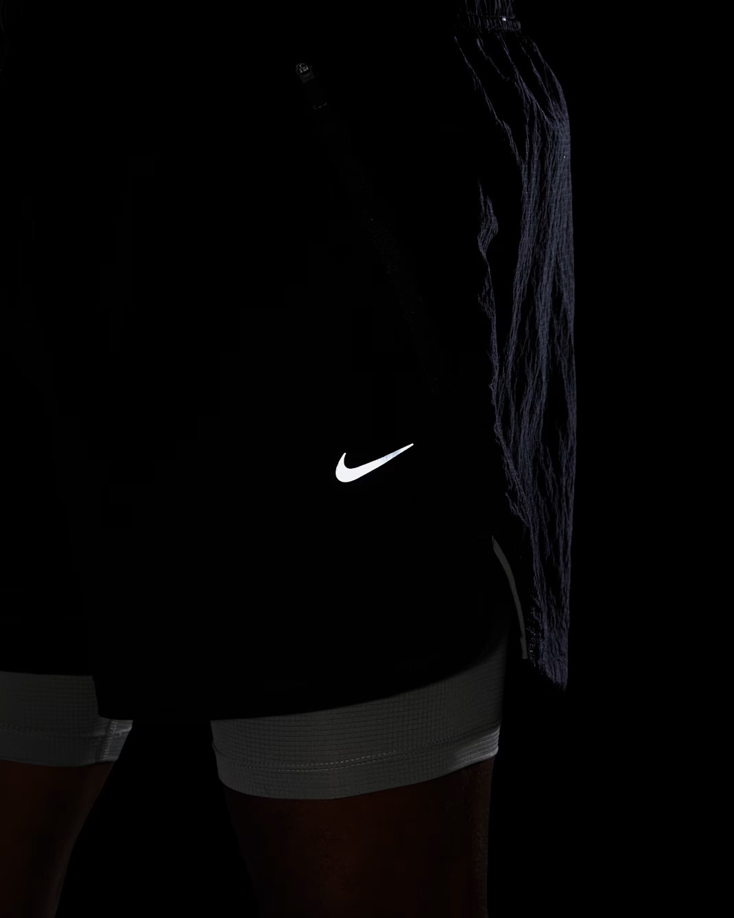 Шорти чоловічі Nike Stride Running Division 5 Dri-Fit Water-Repellent 2-In-1 Running Shorts Black FZ1135-010