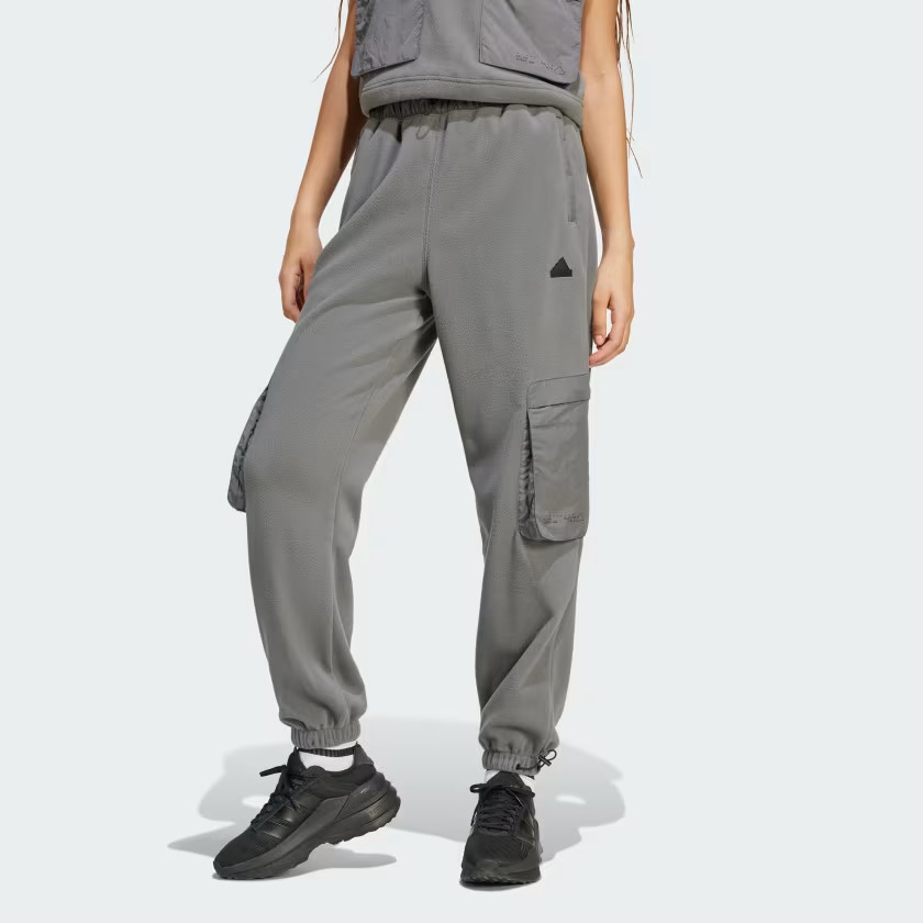 Штани W CE CARGO PT IW5221 Adidas M Сірий IW5221
