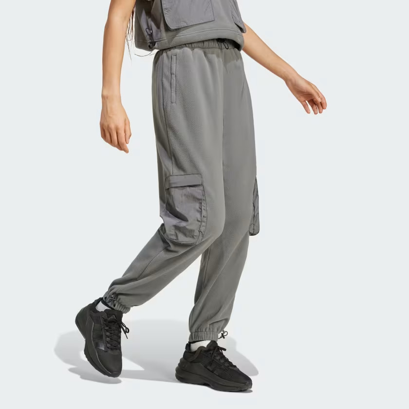 Штани W CE CARGO PT IW5221 Adidas M Сірий IW5221