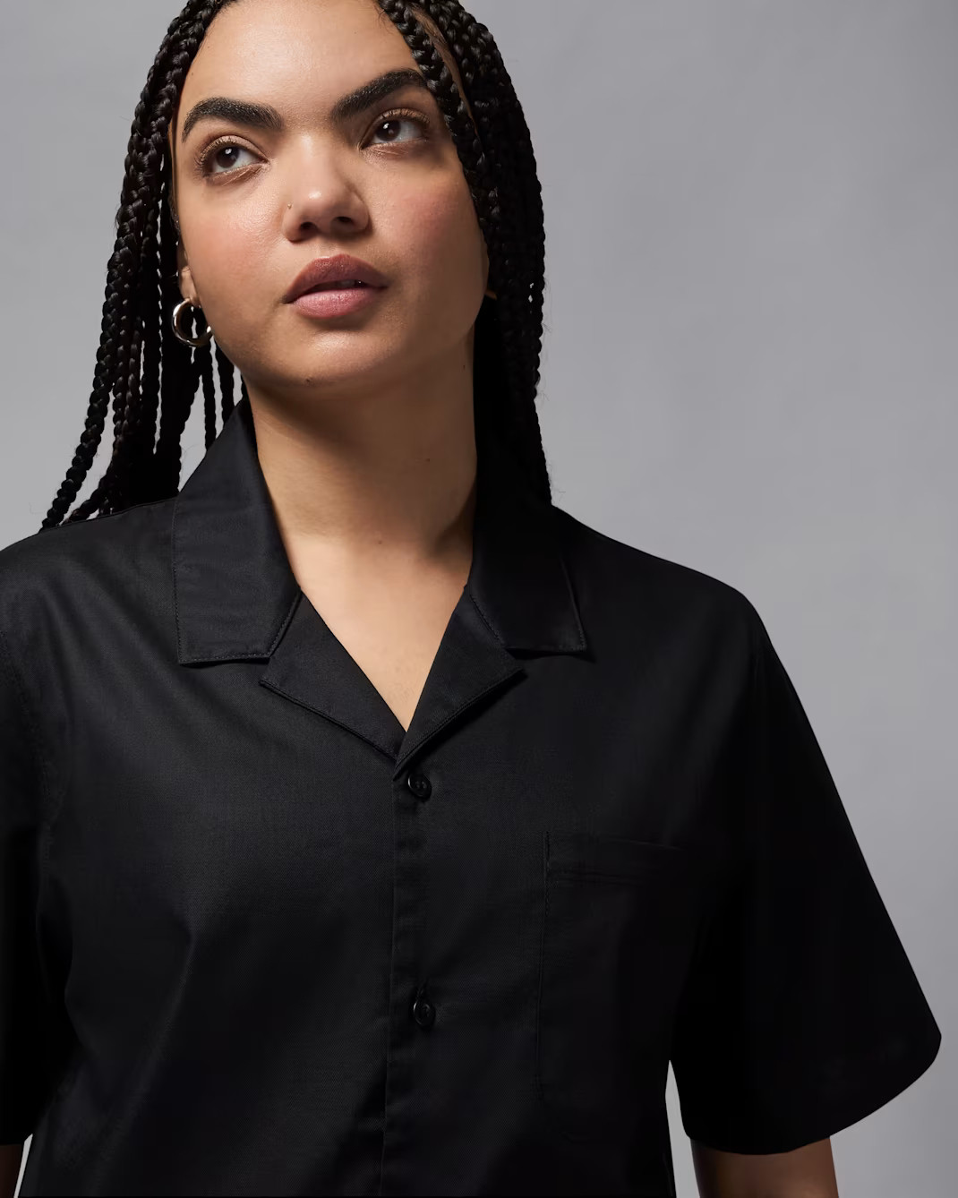 Сорочка жіноча Air Jordan J Ss Woven Top Rose Black HJ0096-010