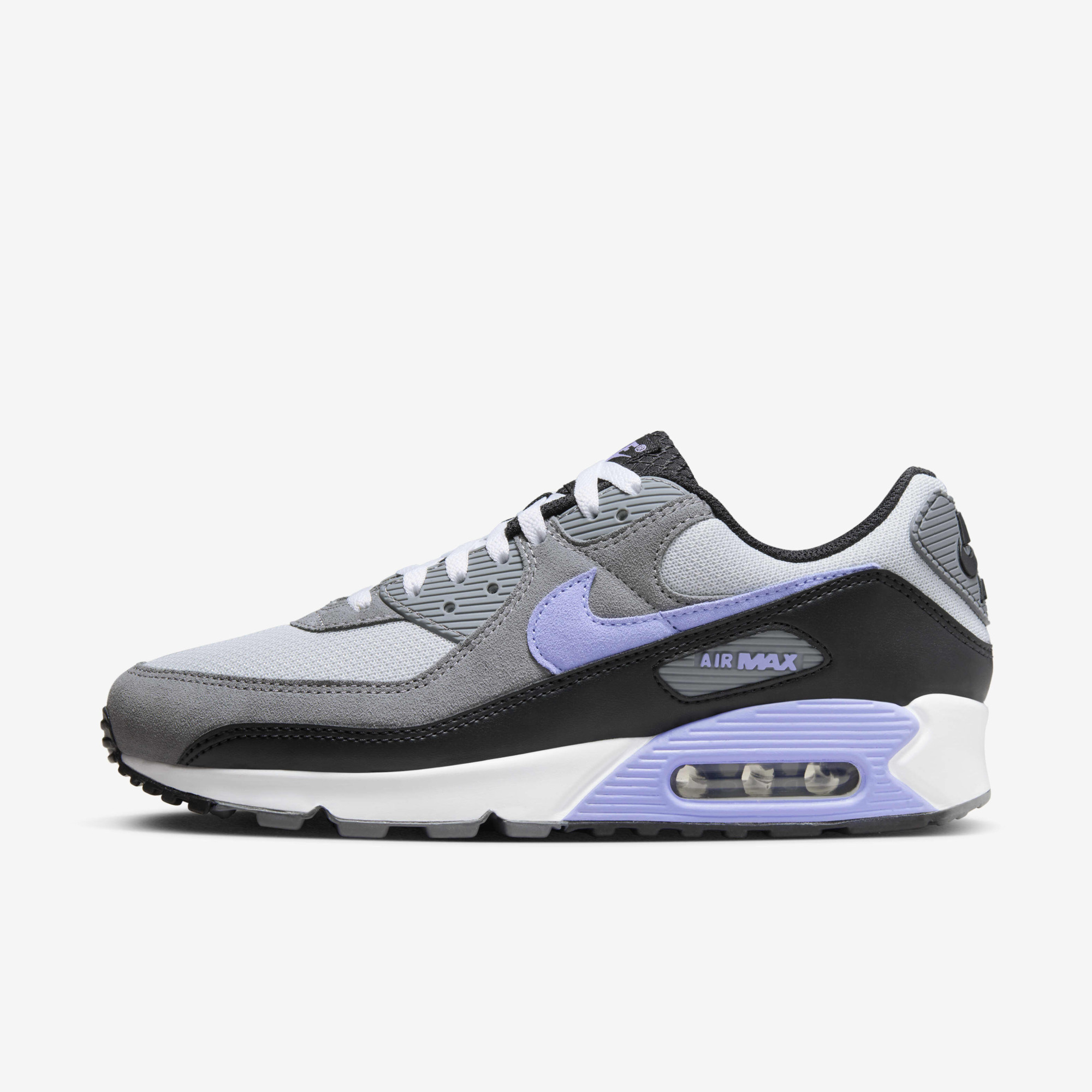 Кросівки чоловічі Nike Air Max 90 Grey/Black DM0029-014