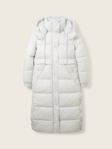 Куртка Puffer coat with a hood 1037596ХХ32253 Tom Tailor L Білий 1037596ХХ32253