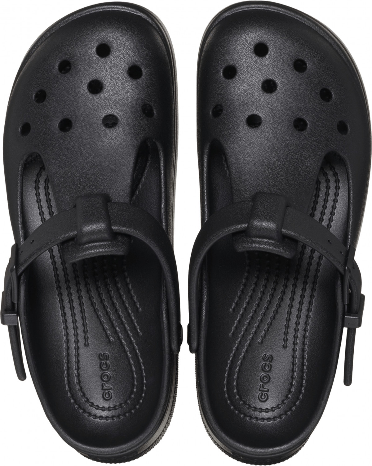 Сабо UNI Classic Mary Jane Clog Taupe 210581-001-Black CROCS M4/W6 (36-37) Чорний 210581-001-BLACK