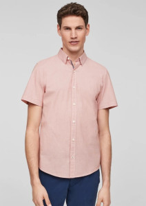 Сорочка 13.103.22.X004-24G2 s.Oliver L Розовий 13.103.22.X004-24G2