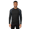 Термофутболка EXPLORE - MALE BASELAYER TOP TP75 MABLTPG20006-Black Trespass M Чорний MABLTPG20006-BLACK