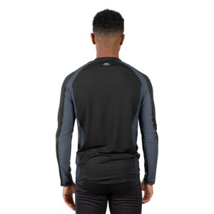 Термофутболка EXPLORE - MALE BASELAYER TOP TP75 MABLTPG20006-Black Trespass M Чорний MABLTPG20006-BLACK