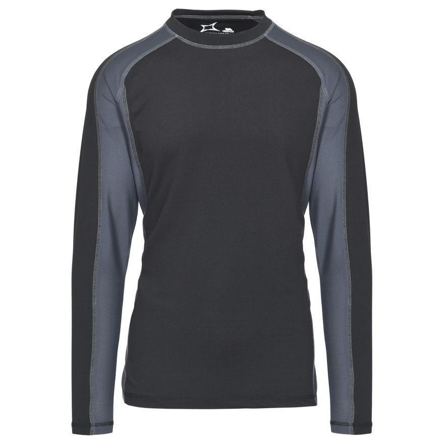 Термофутболка EXPLORE - MALE BASELAYER TOP TP75 MABLTPG20006-Black Trespass M Чорний MABLTPG20006-Black