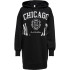 Кофта туніка ONLZOEY LS DREAMER OVERSIZED TUNIC NN 15258223-Black-Print:CHICAGO ONLY L Чорний 15258223-BLACK-PRINT:CHIC