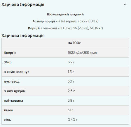 Порошок Impact Weight Gainer V2 - 1000g Chocolate Smooth 2022-09-0053