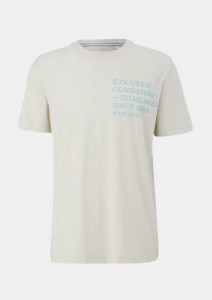 Футболка 2132717.01W2 s.Oliver L Білий 2132717.01W2