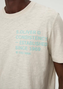 Футболка 2132717.01W2 s.Oliver L Білий 2132717.01W2