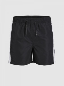 Шорти для плавання JPSTFIJI JJSWIM TAPE 12225972-Black Jack&Jones L Чорний 12225972-BLACK