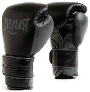 Рукавиці боксерські EVERLAST POWERLOCK 2 PRO TRAINING H&L GLOVE чорний Уні 16 унцій P00002428