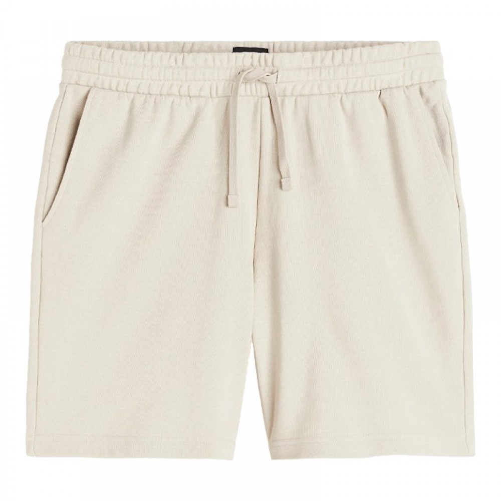 Шорти H&M Regular Fit Sweatshorts Beige 1224295003 M 1224295003
