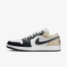 Кросівки чоловічі Air Jordan 1 Low White/Black 553558-153