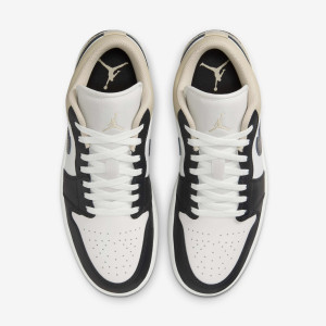 Кросівки чоловічі Air Jordan 1 Low White/Black 553558-153