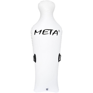 Манекен надувний для тренування воротарів Meta Inflatable dummy for keepers білий, чорний Уні 160 см 2003000160