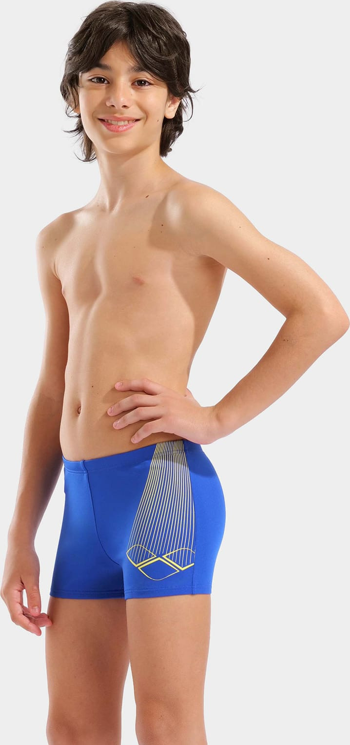 Плавки Шорти для хлопчиків Arena BRIGHT SWIM SHORT синій, жовтий 116 см 006721-803