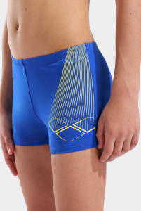 Плавки Шорти для хлопчиків Arena BRIGHT SWIM SHORT синій, жовтий 116 см 006721-803
