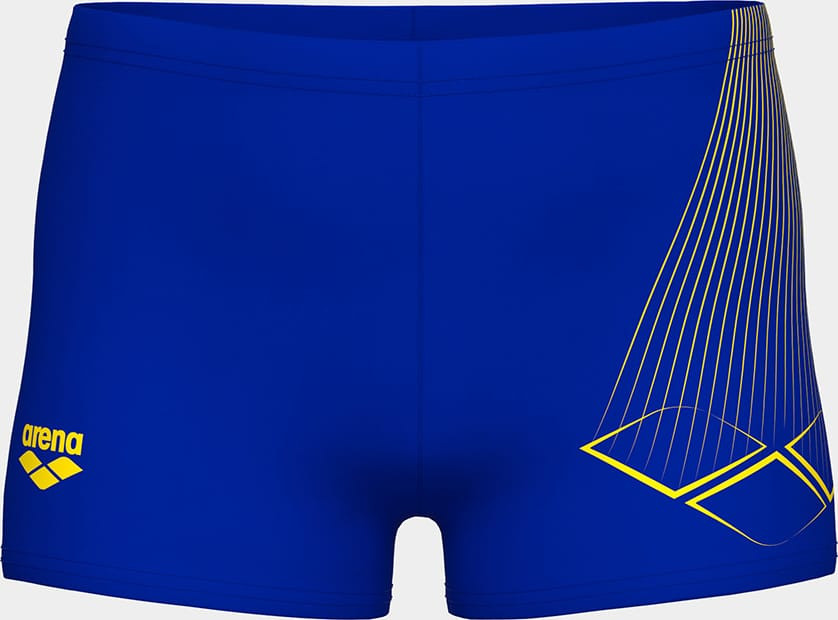Плавки Шорти для хлопчиків Arena BRIGHT SWIM SHORT синій, жовтий 116 см 006721-803
