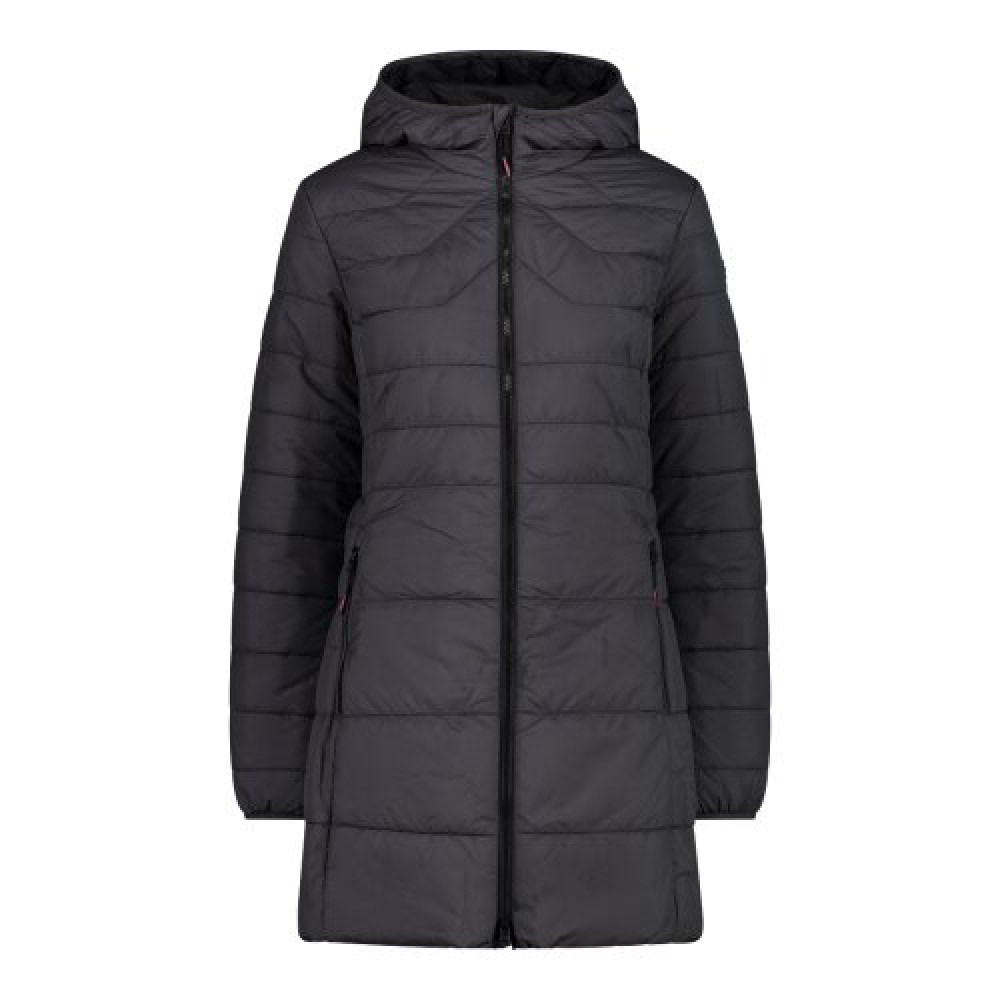 Куртка CMP WOMAN JACKET LONG FIX HOOD 32K1556-U423