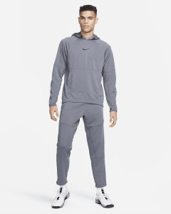 Костюм спортивний Nike Pro Dri-FIT Fleece Fitness Pullover Grey DV9821-068_DV9910-068