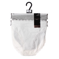 Труси Manoukian SLIPS X2 FEMME білий, сірий Жін L 13890784-1