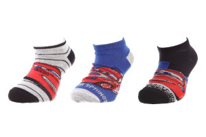 Шкарпетки CARS SOCKS 3P чорний, сірий, блакитний Діт 31-34 арт 83150679-1 83150679-1